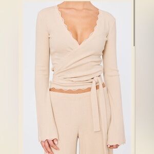 Phe Phe Wrap Top